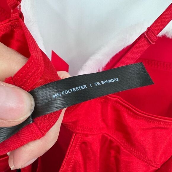 NWT Yandy Sexy Holiday Santa Lingerie Outfit Plus Size 1X 2X Mrs Claus Suit - Picture 11 of 12